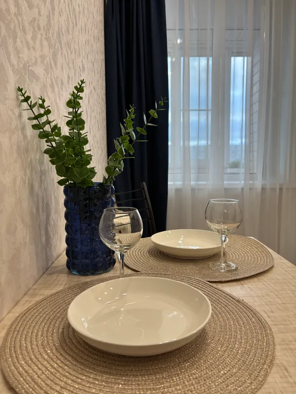 Уютная однотонная квартира