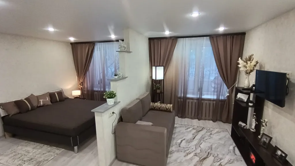 Квартира-студия с ремонтом в тихом центре