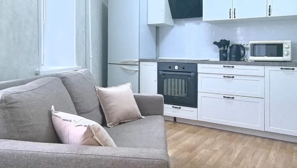 Уютная однокомнатная квартира на 6 гостей