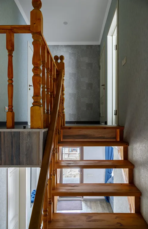 Современный дом в морском стиле с сауной