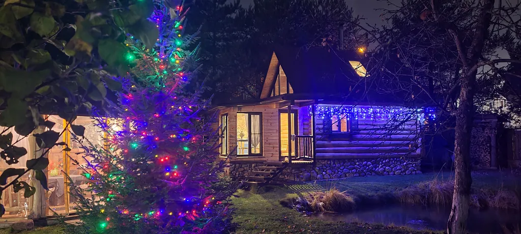Деревенский домик в пригороде Костромы