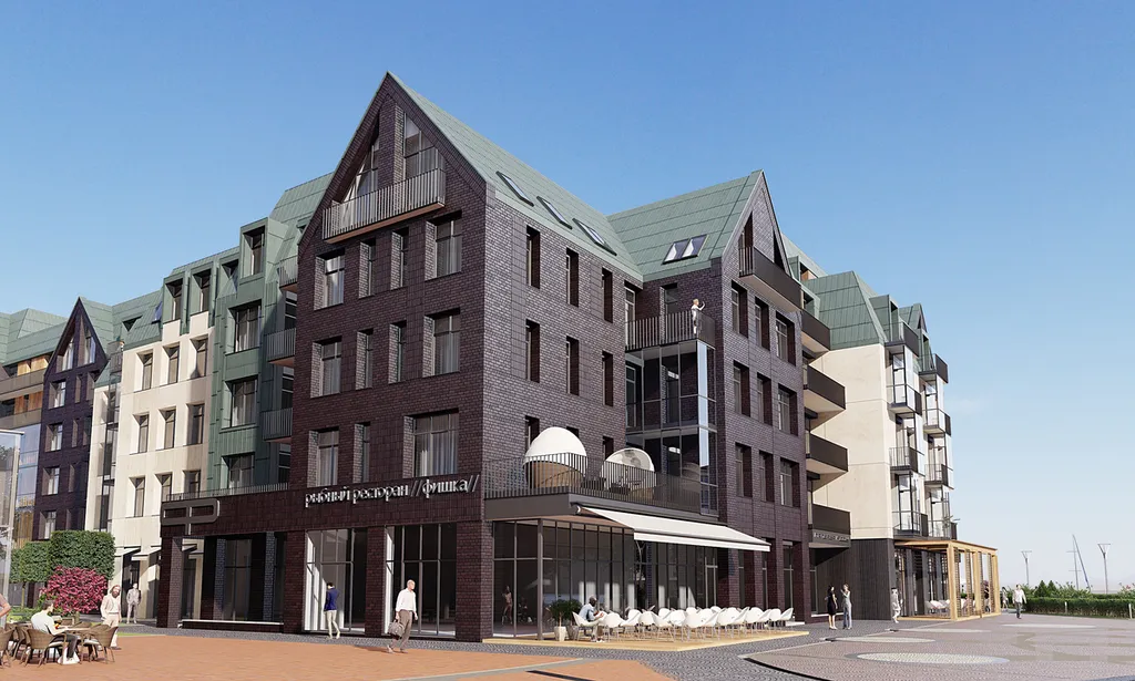 КенигДелюкс  в ЖК Рыбная деревня