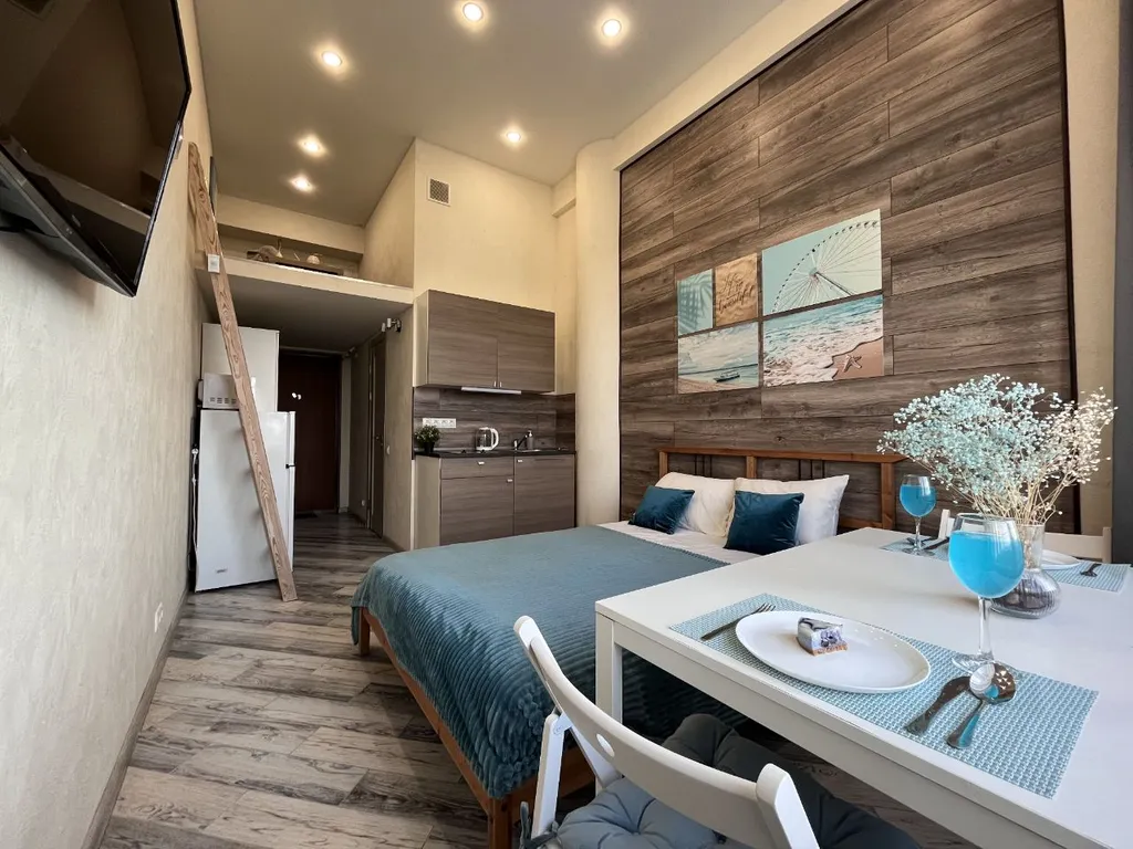 Квартира Двухэтажная студия в новом ЖК Резиденция — аренда посуточно в Видное