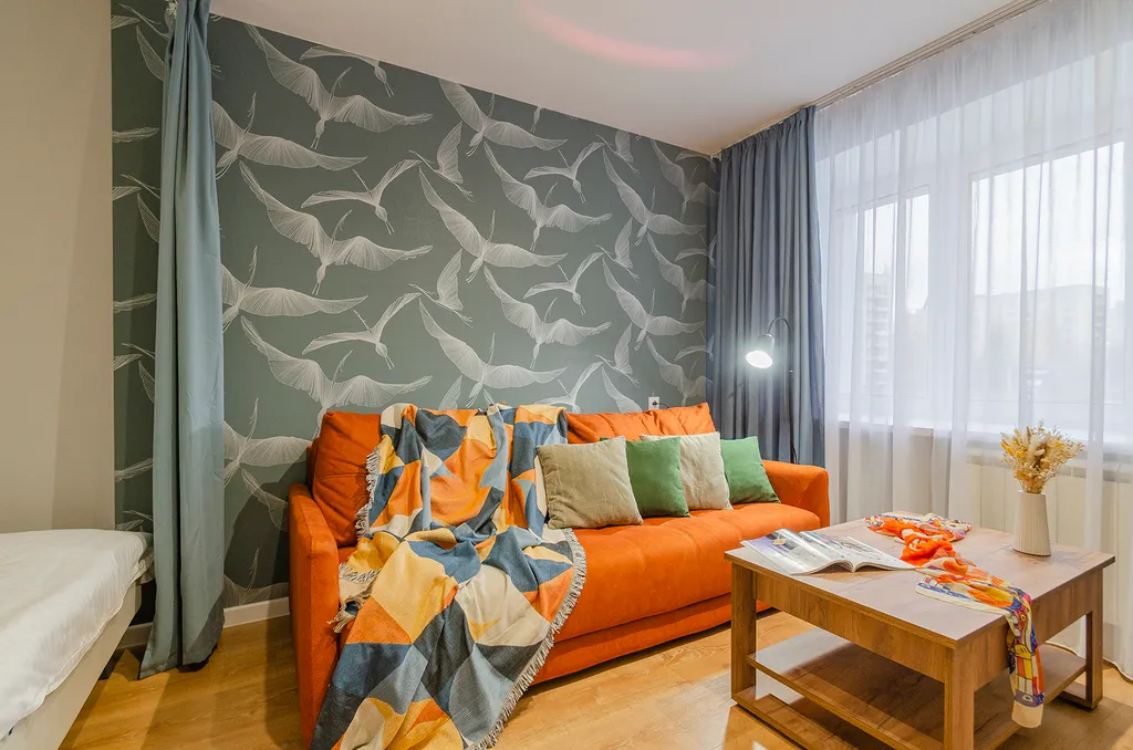 Стильная 1-комнатная