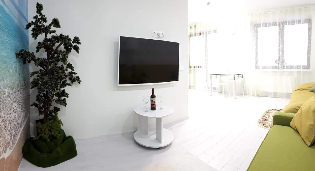 Квартира Квартира Белая студия Море внутри — Пионерский