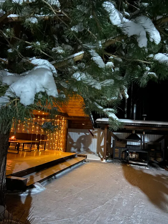 Сказочный дом в лесу