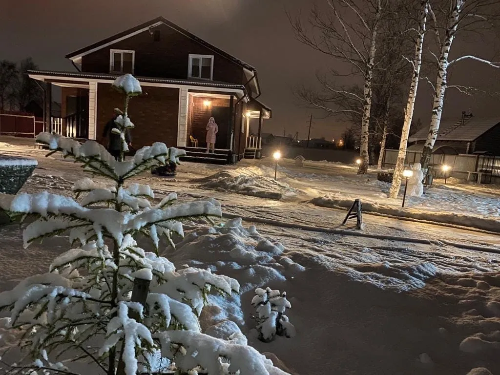 Дом на озере с сауной