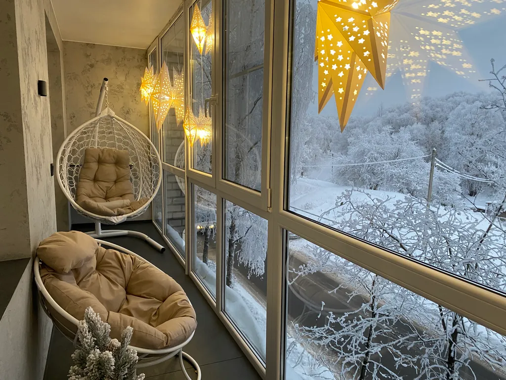 Стильные апартаменты с панорамным видом