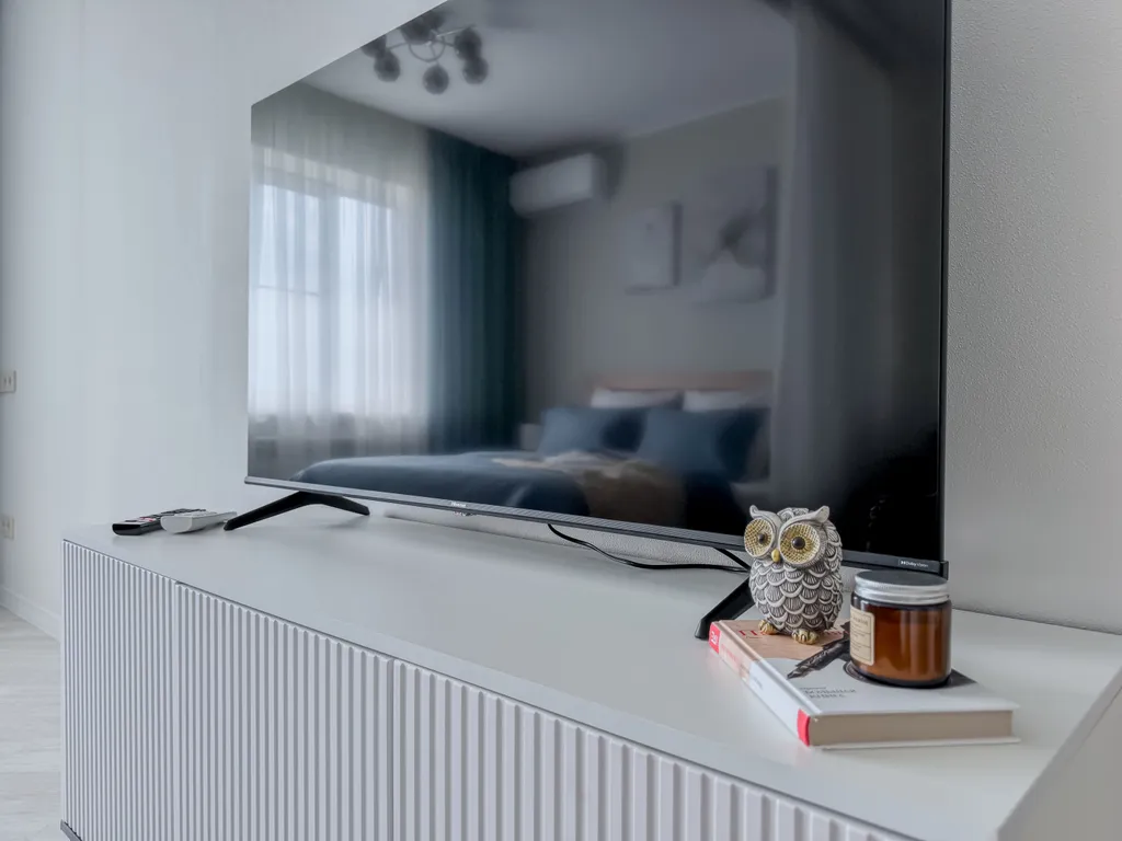 Комфорт для всех – стильная квартира с посудомойкой и smart tv