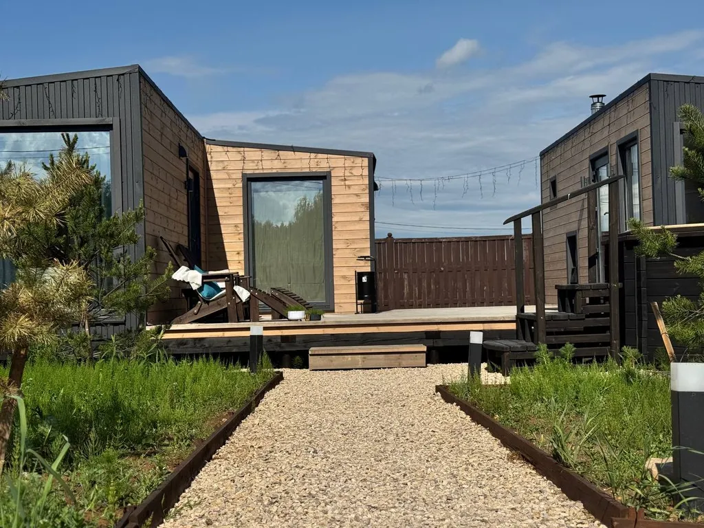 Дом 35m2 — чан, кухня, Wi-Fi