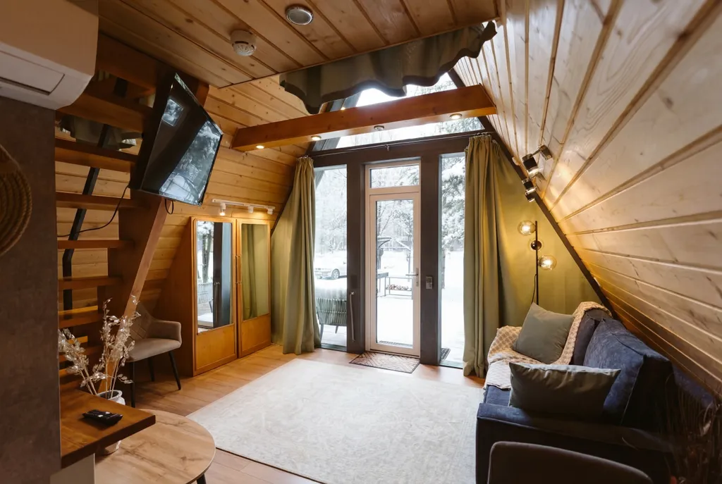 Домик A-Frame без купели 45m2