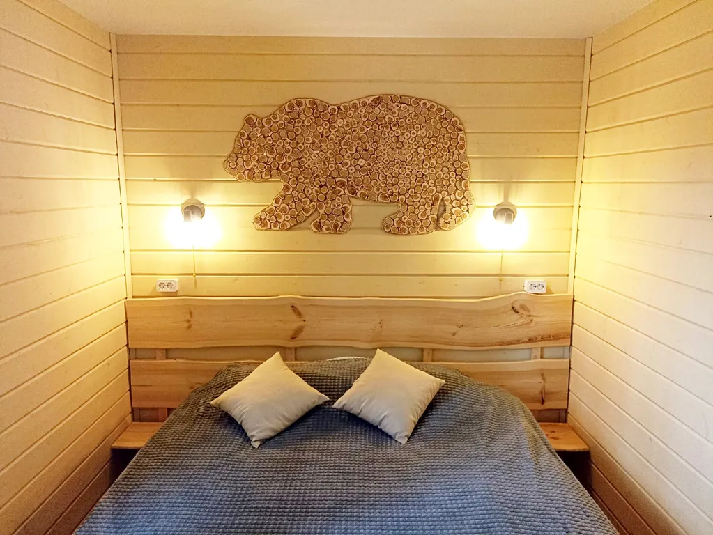 Уютный гостевой дом в лесном просторе