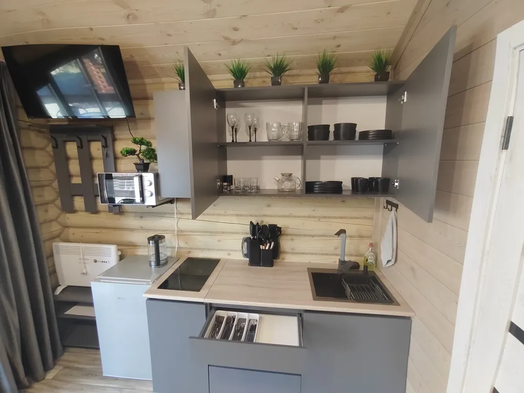 Уютный домик с видом на горы