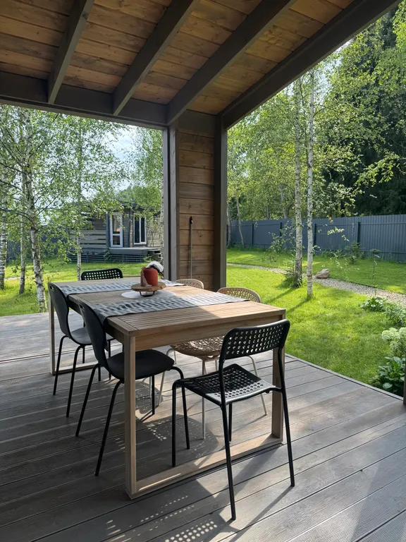 Коттедж Уютный дом на опушке леса с баней и сибирским банным чаном — Москва