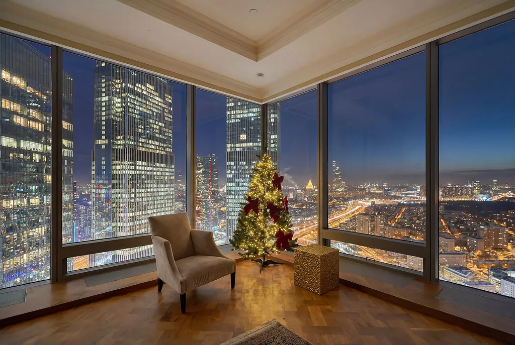 Квартира Embassy в Москва Сити - пространство роскоши и стиля на 50 этаже — аренда посуточно в Москва