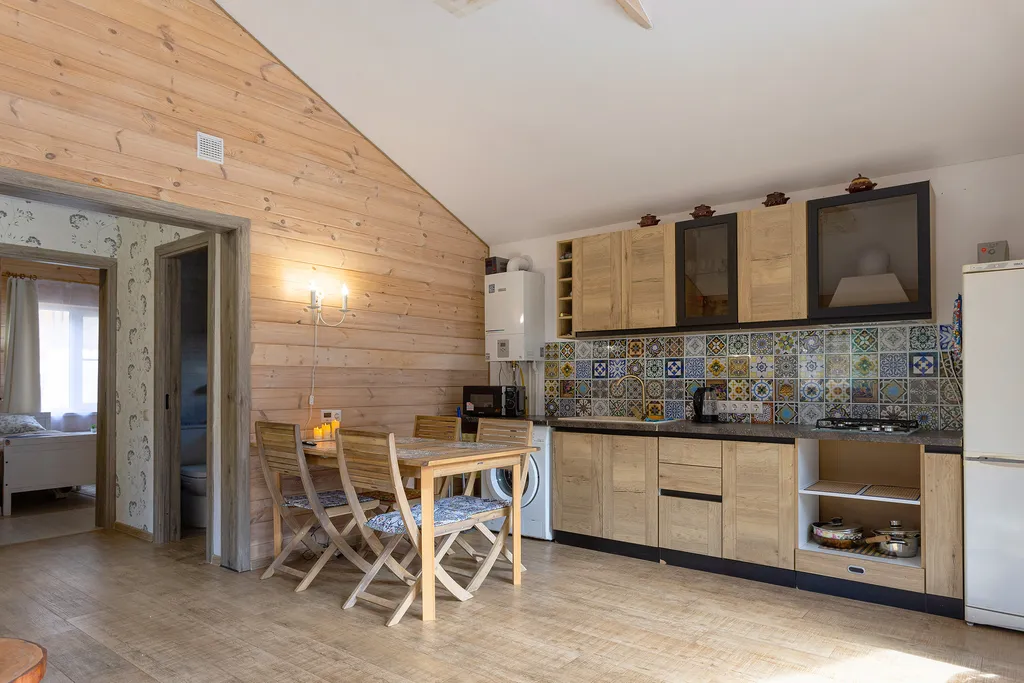 Коттедж Коттедж "Буковель" с терассой и видом на горы. — Архыз