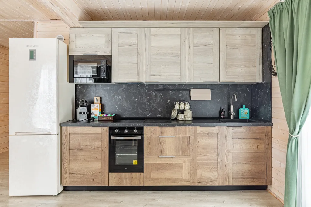 Частный дом с баней на дровах