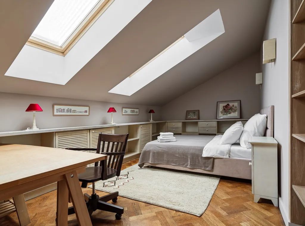 Двухуровневые апартаменты Palazzo с высокими потолками