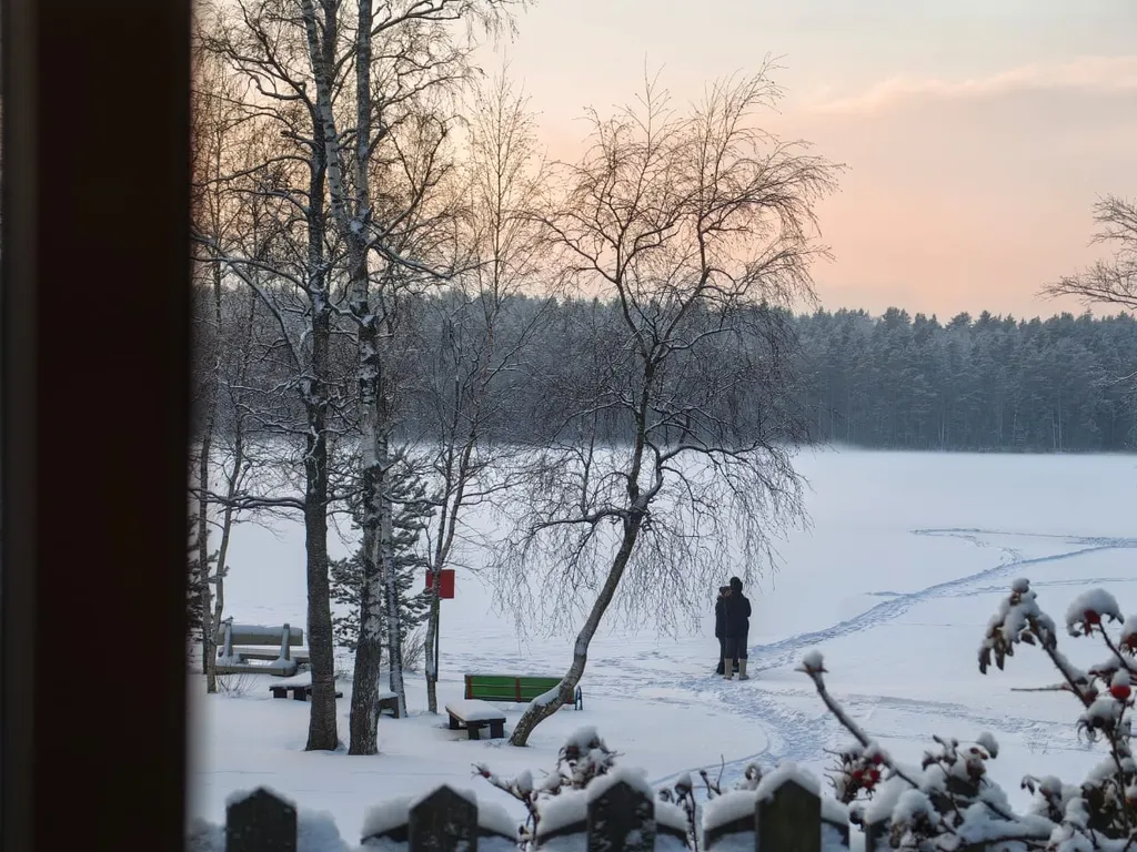 Шале и баня на 1 линии озера Красное, 2 километра от Финского залива, Пески