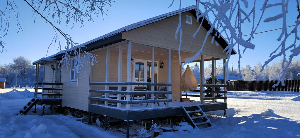 Коттедж Домик с видом на закат — Селинское