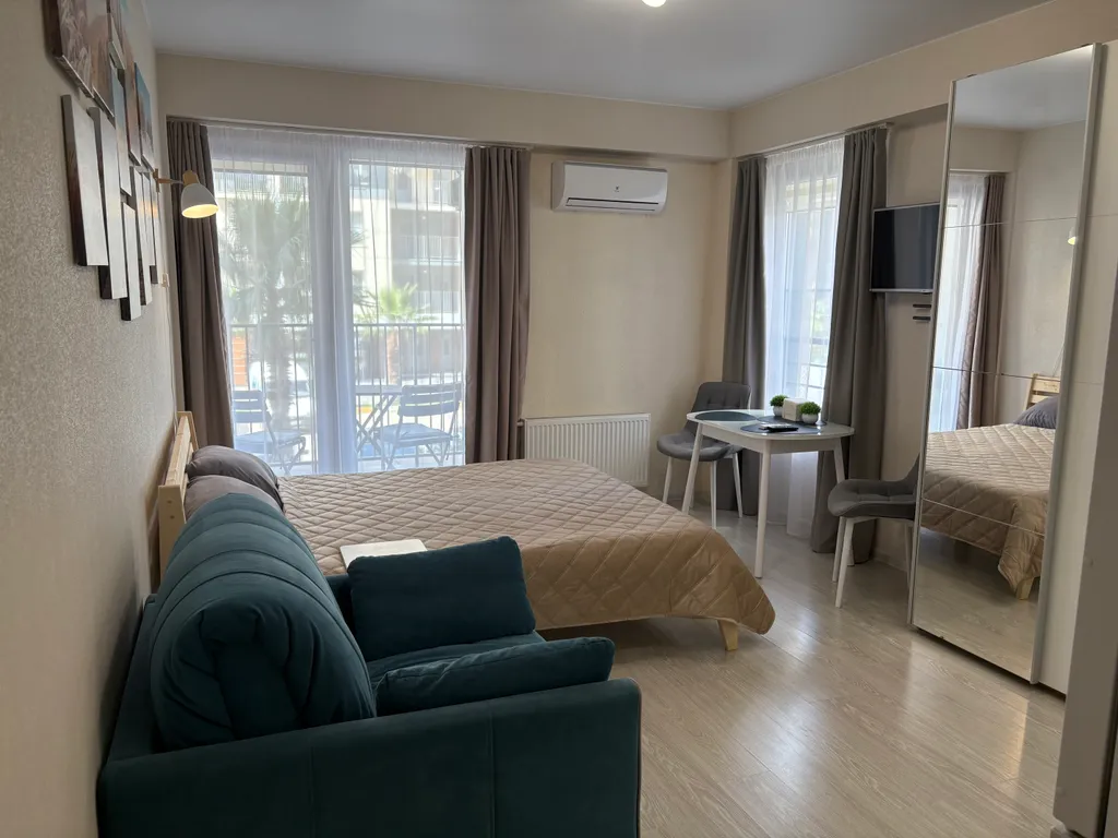 Квартира Уютная студия в трех минутах от моря — аренда посуточно в Дагомыс