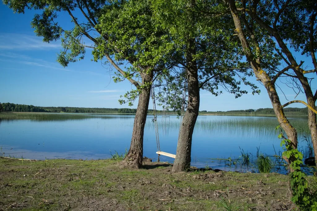 Дом на озерах Мурашки с собственным пляжем на Браславских озерах