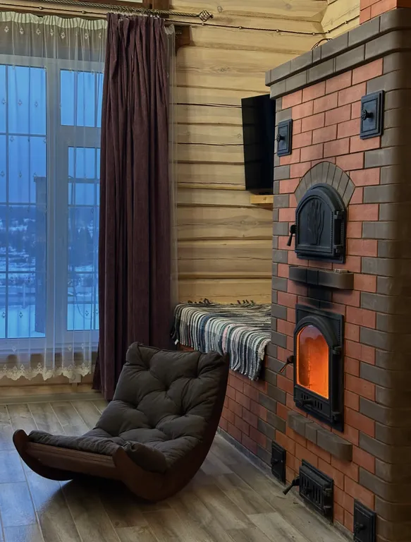 Уютный Дом на горе со вторым светом