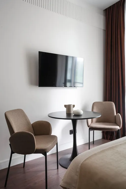 Квартира Квартира Премиум-студия с балконом на набережной Рыбной деревни — Калининград