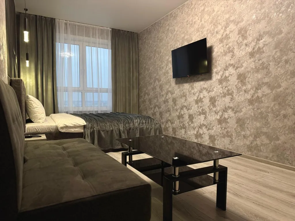 Апартаменты Аврора в ЖК Крылья и красивым видом с 17 этажа