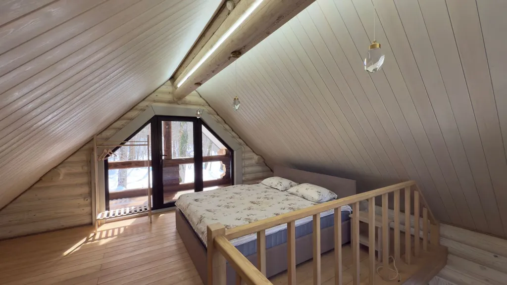 Сруб с банным чаном