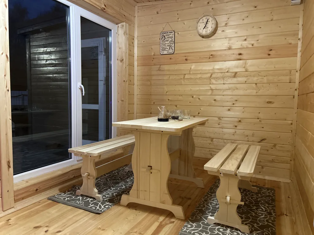 Домик с чаном и баней