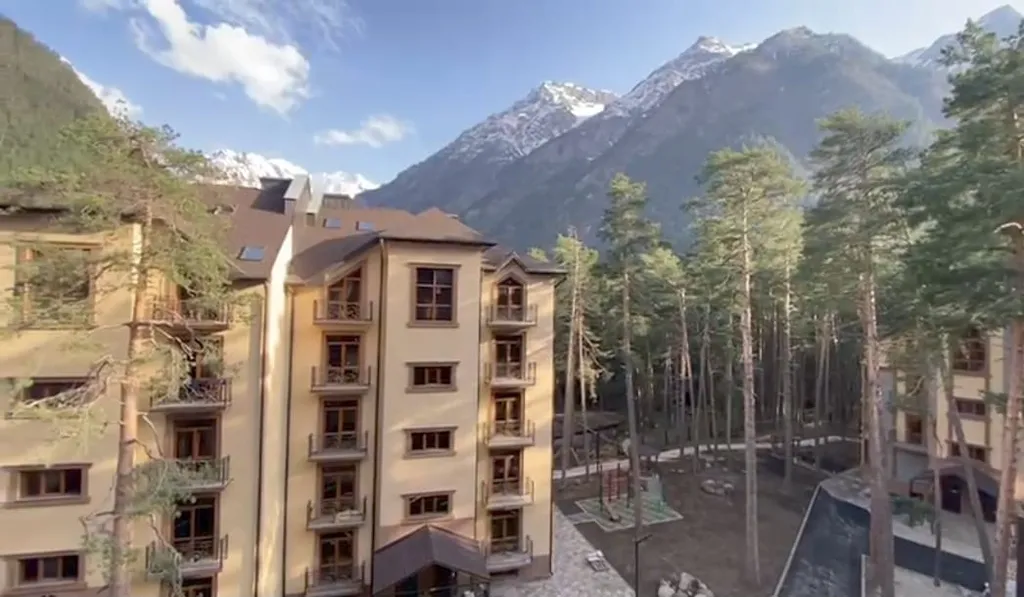 Уютная квартира с видом на горы