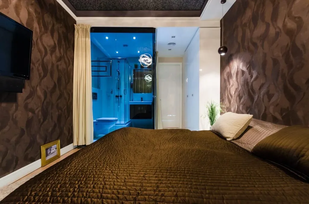 Стильные трёхкомнатные апартаменты с потрясающим видом на горы