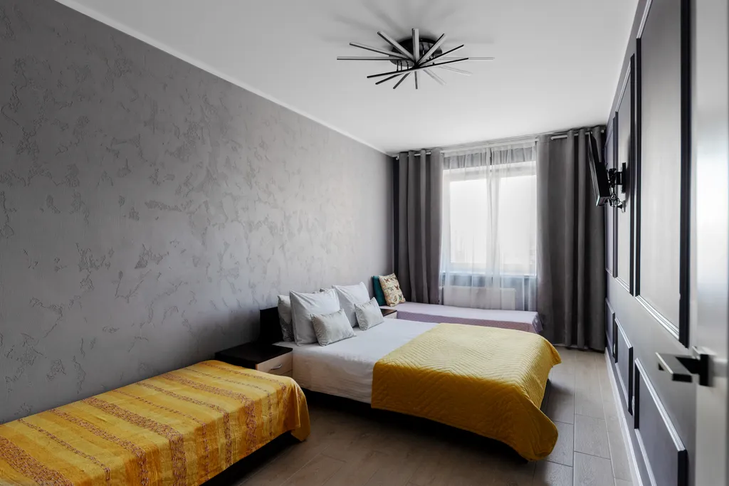 Квартира-Пушка, с современным дизайнерским ремонтом