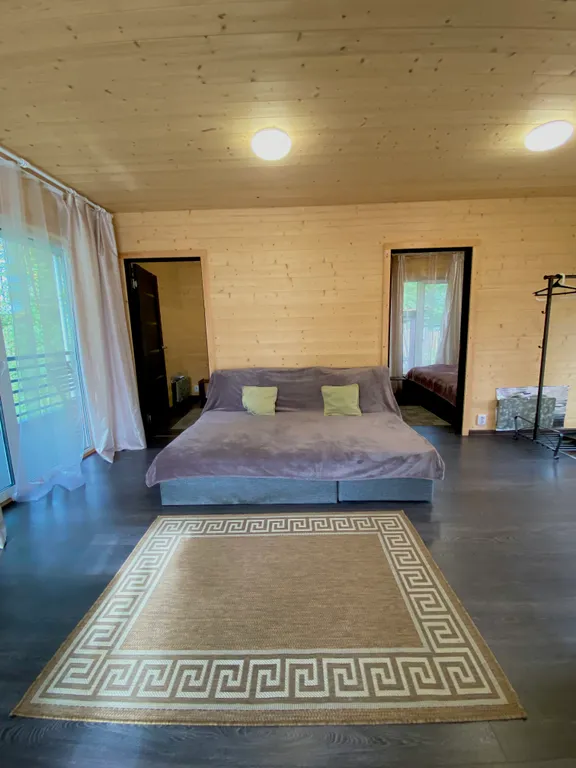 Уютный дом для семейного отдыха с баней и детской площадкой