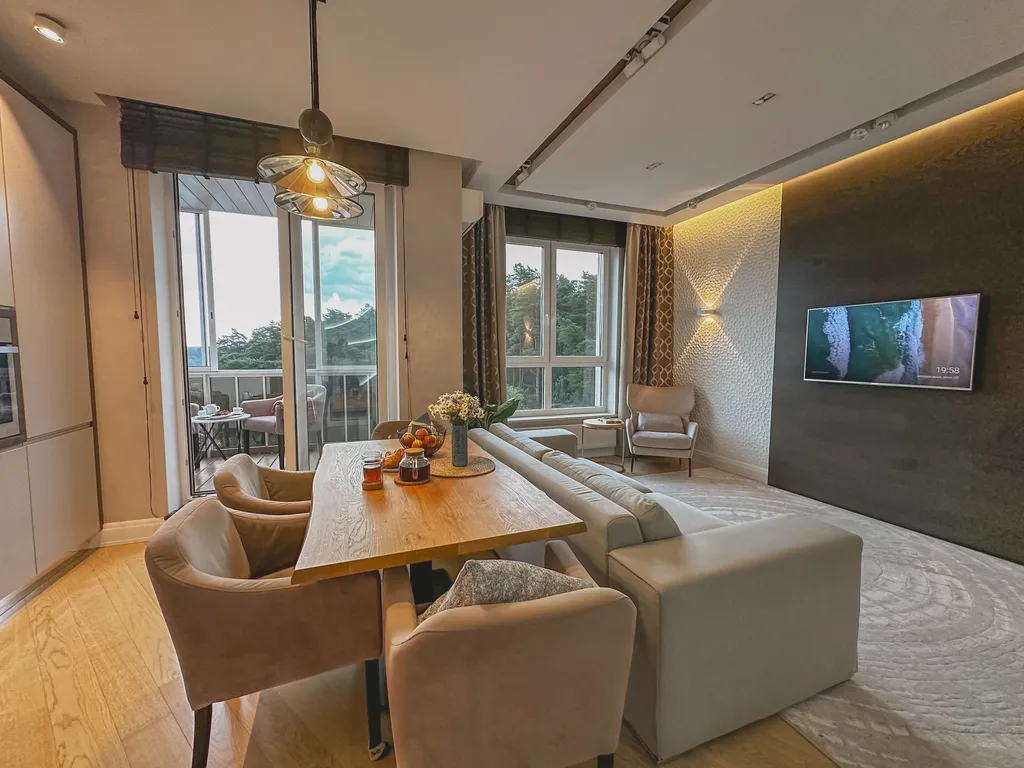 Квартира с видом на озеро в центре Светлогорска — аренда посуточно в Светлогорск