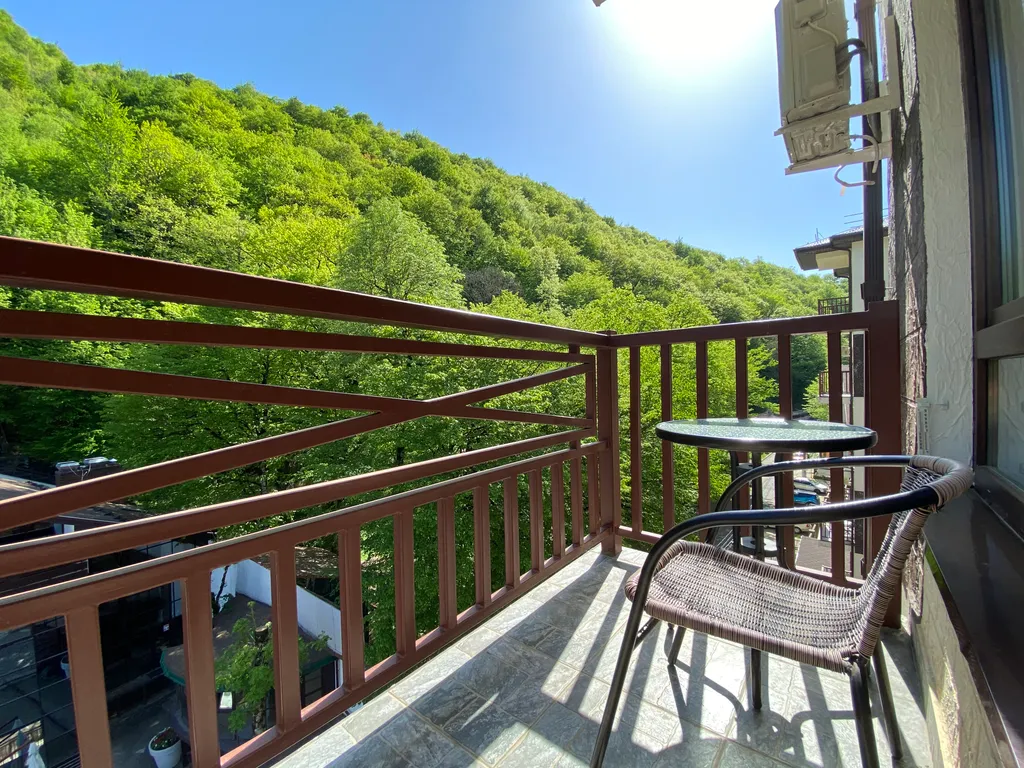 Квартира с балконом и видом