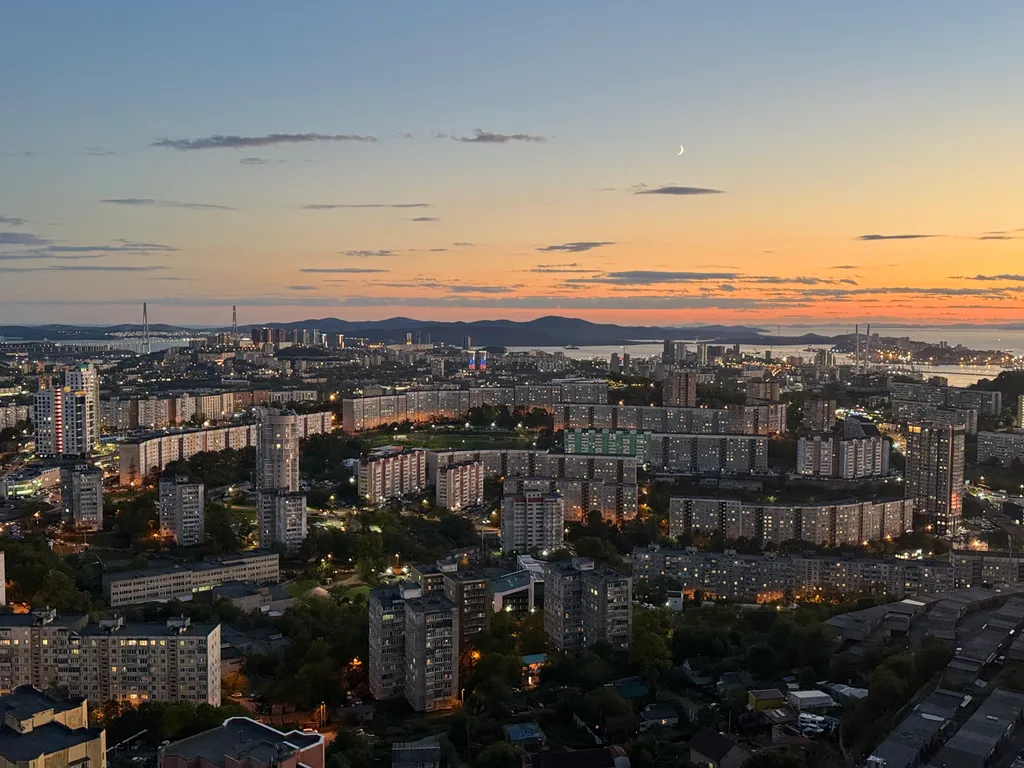 Квартира Квартира Комфорт и уют с потрясающей панорамой города — Владивосток