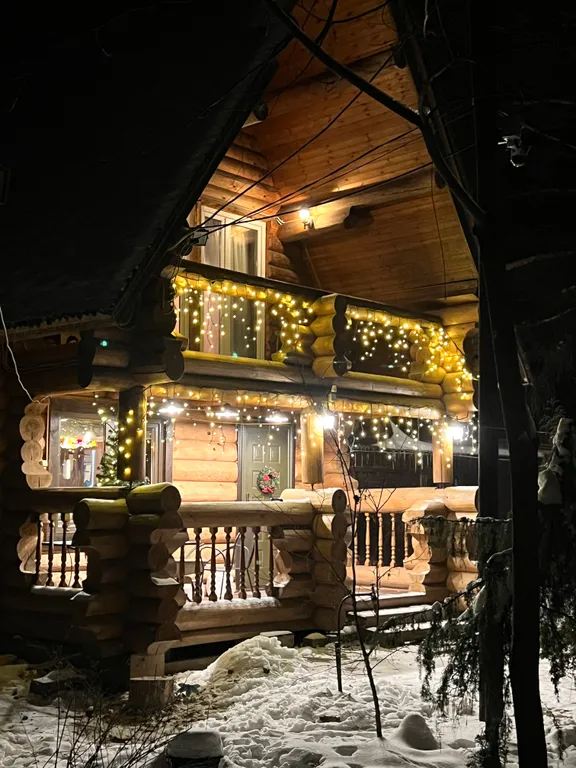 Дом с баней и чаном