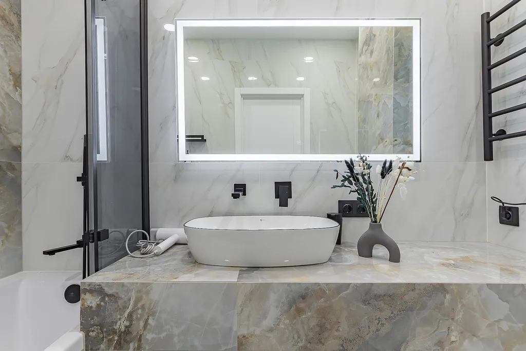 2-к кв-ра рядом с аквапарком Океанис с дизайнерским ремонтом