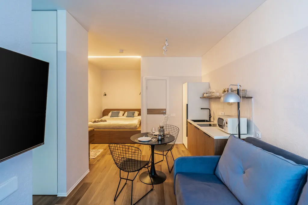 Студия апартаменты в Сердце Миллионки