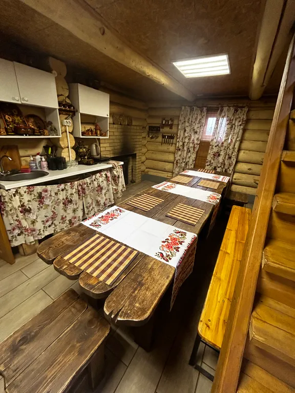 Дом с баней и чаном