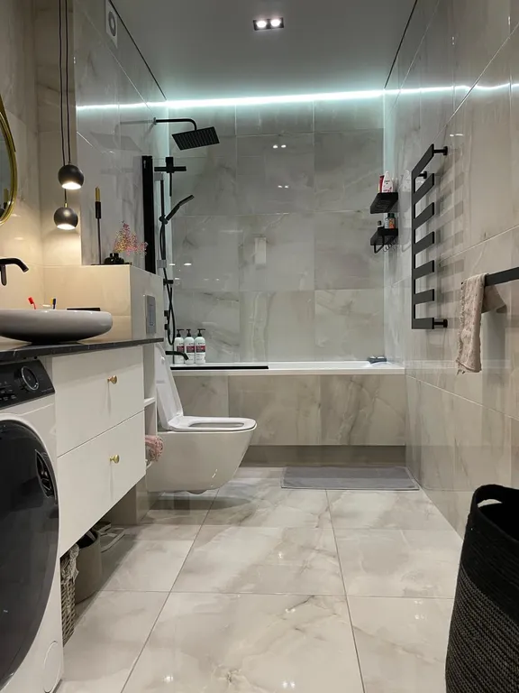 Романтическая квартира с дизайнерским ремонтом