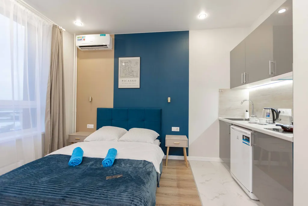 Квартира Квартира Стильная студия рядом с аэропортом Внуково — Москва