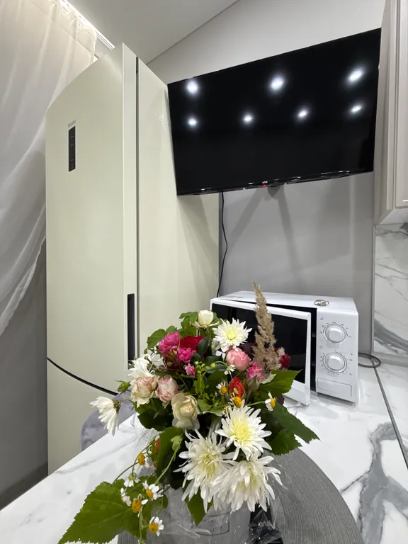 Уютная квартира с новым ремонтом в современном ЖК с видом на реку