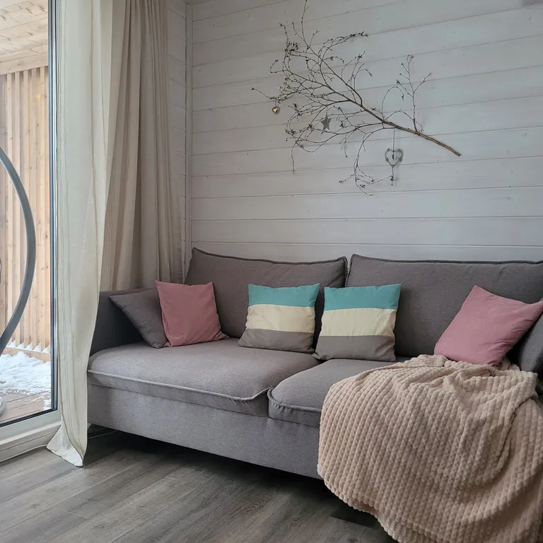 Коттедж Уютный домик с сауной и двумя спальнями — Кискелово