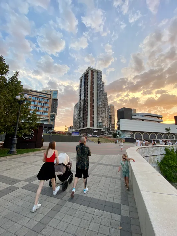 Студия на первой линии у моря в самом центре в доме бизнес-класса