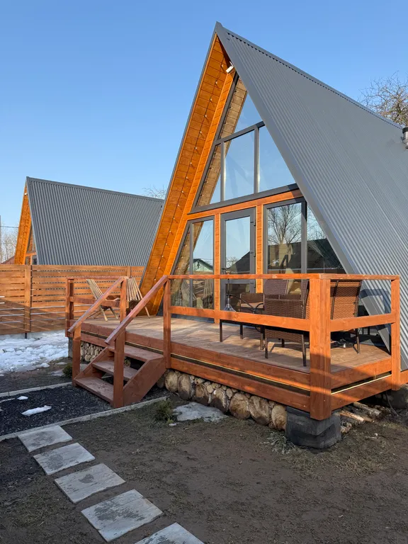 Дом 45m2 — чан, кухня, Wi-Fi