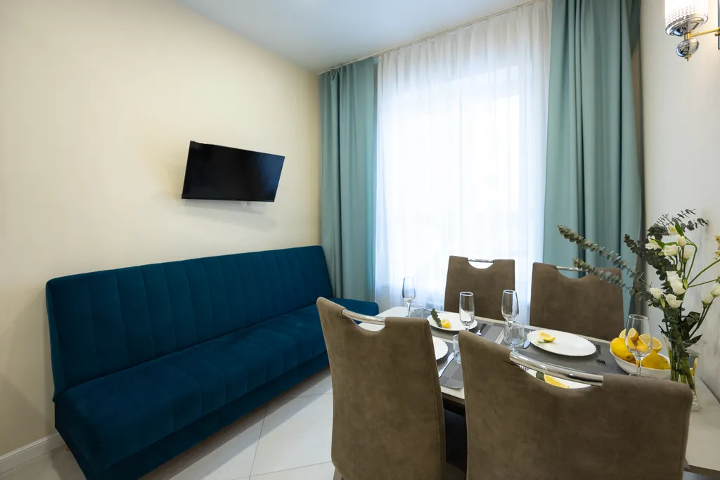 Квартира Квартира Апартамент на 1 линии моря | Апарт Зеленоградск — Зеленоградск