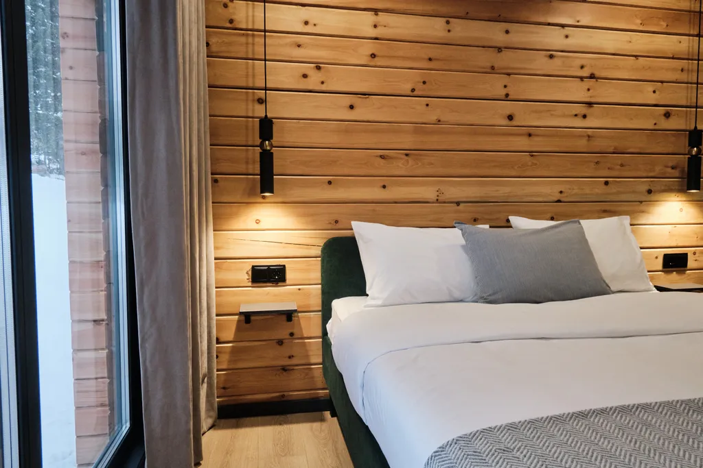 Двухкомнатный дом с сауной